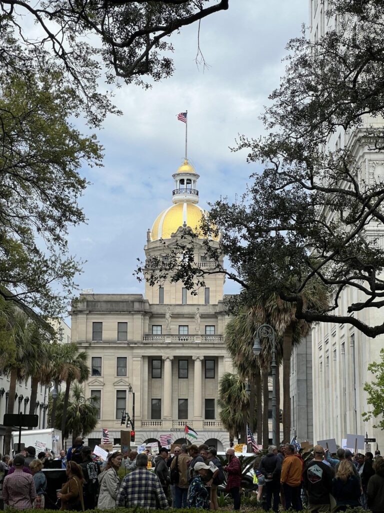 Savannah’s Third 'No Kings' Protest