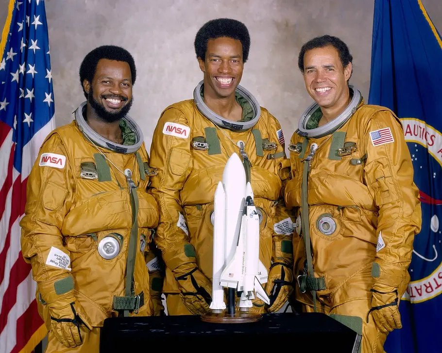 Celebrating Guion “Guy” Bluford, Ron McNair and Frederick Gregory – the 1st African American Astronauts in Space – Good Black News Celebrating Guion “Guy” Bluford, Ron McNair and Frederick Gregory – the 1st African American Astronauts in Space – Good Black News