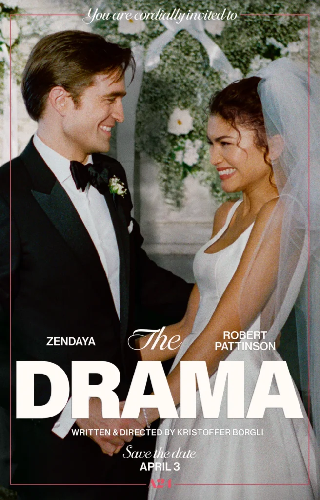 Zendaya Wedding Dress From A24 The Drama Movie Starring Robert Pattinson