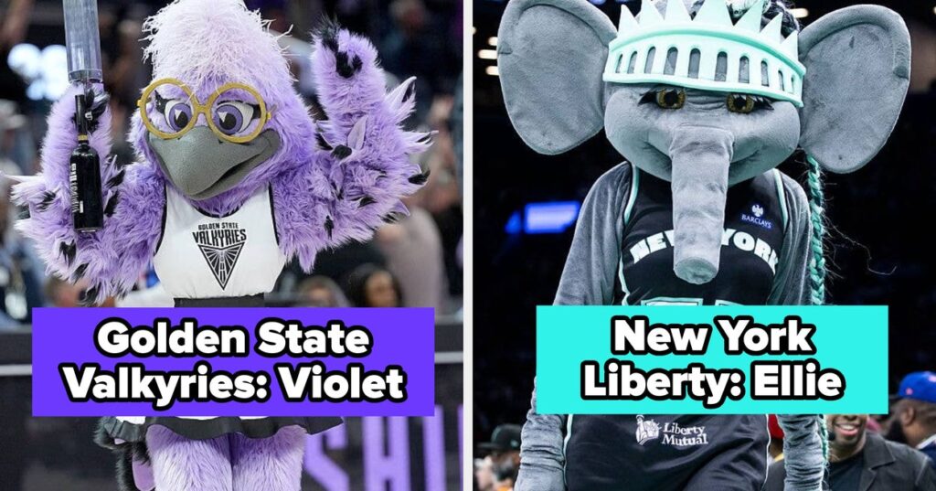 I Ranked The WNBA Mascots Purely Based On Vibes, And I Need Everyone To Hear Me Out