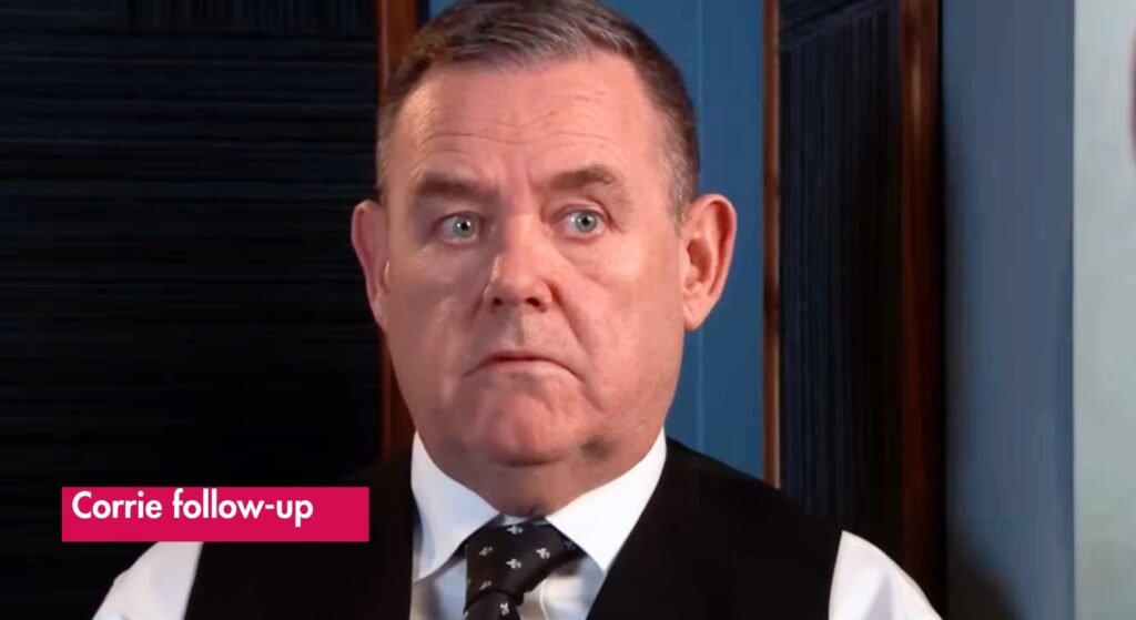 George arrested for Theo's murder in Coronation Street, but a new twist sees police attention turn elsewhere