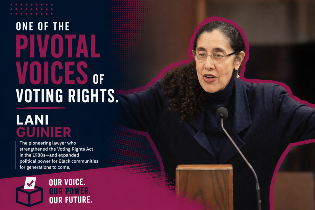 The Pivotal Voice Behind Our Vote: Why Lani Guinier Still Matters Now