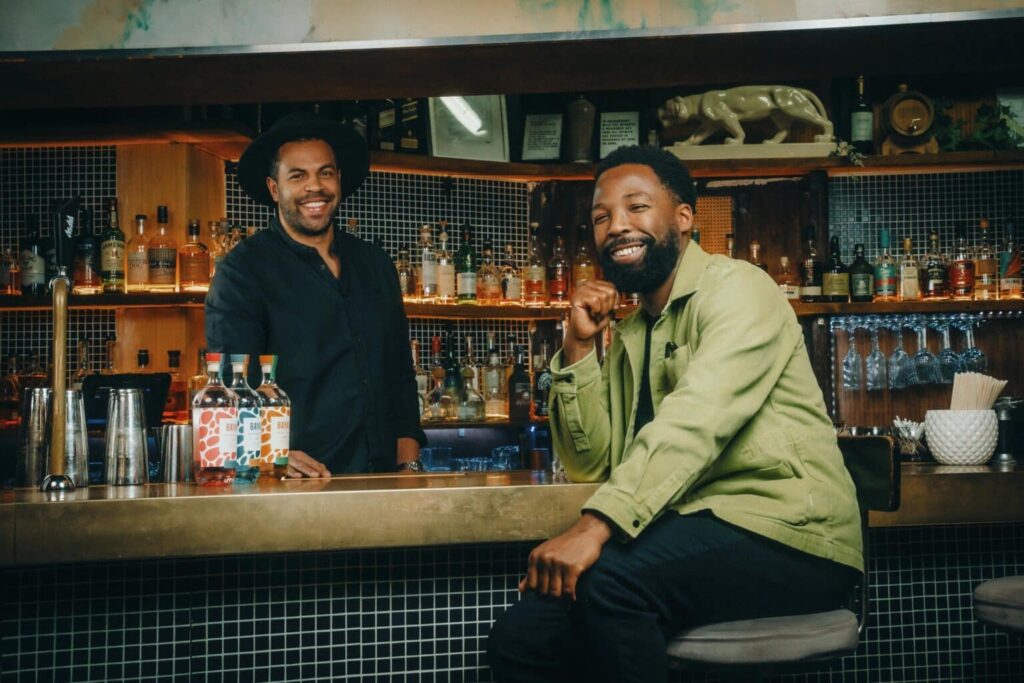 Bayab Gin’s Mission to Put African Gin on Every Back Bar Bayab Gin founders Chris Frederick and Damola Timeyin