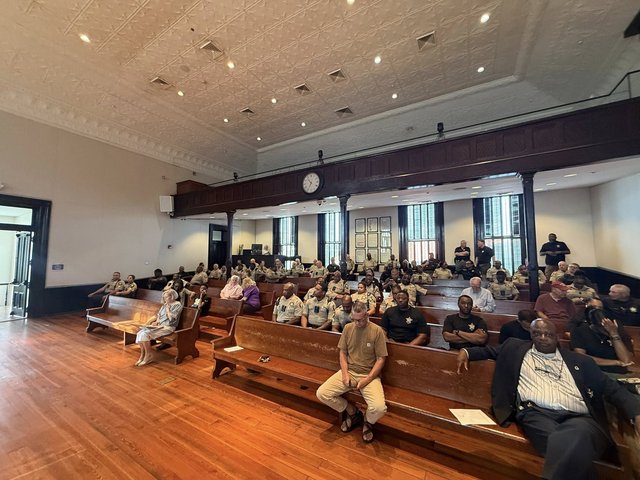 Dozens of deputies show up at BOC meeting due to ‘legitimate safety concerns,’ sheriff says Dozens of deputies show up at BOC meeting due to ‘legitimate safety concerns,’ sheriff says
