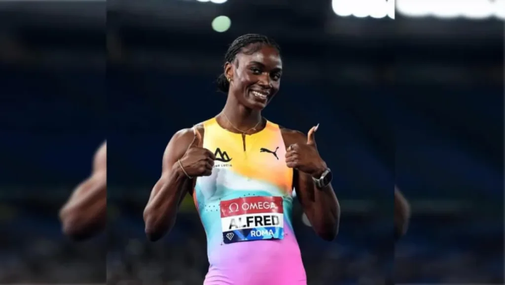 Saint Lucia’s Julien Alfred runs 21.93 to secure Rome Diamond League Gold