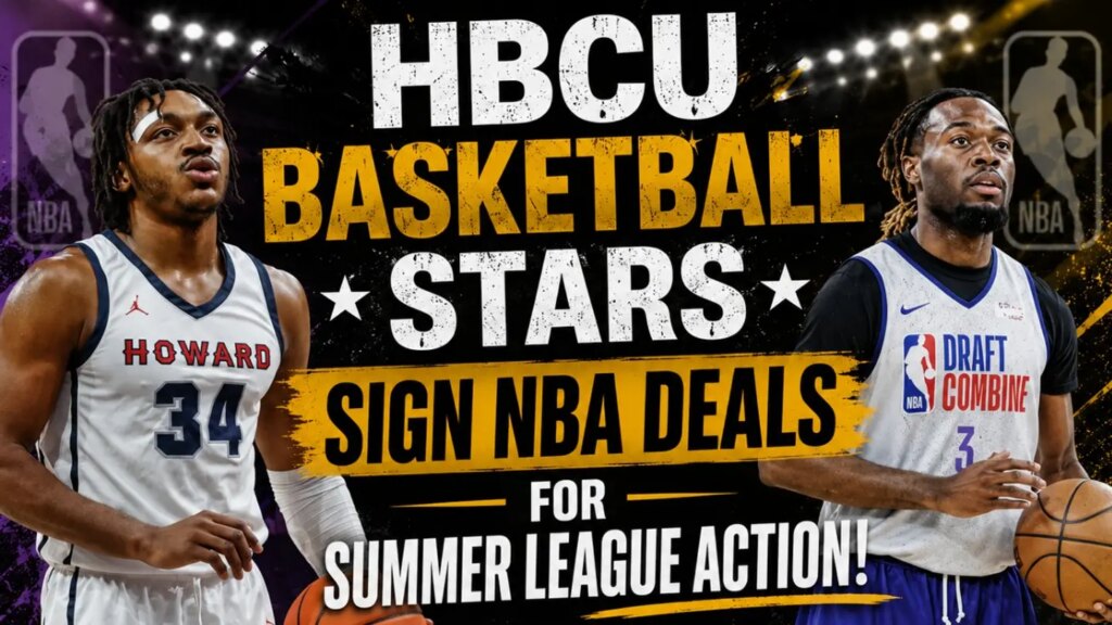 HBCU Basketball Stars Aaron Nkrumah, Bryce Harris Sign NBA Deals After 2026 Draft
