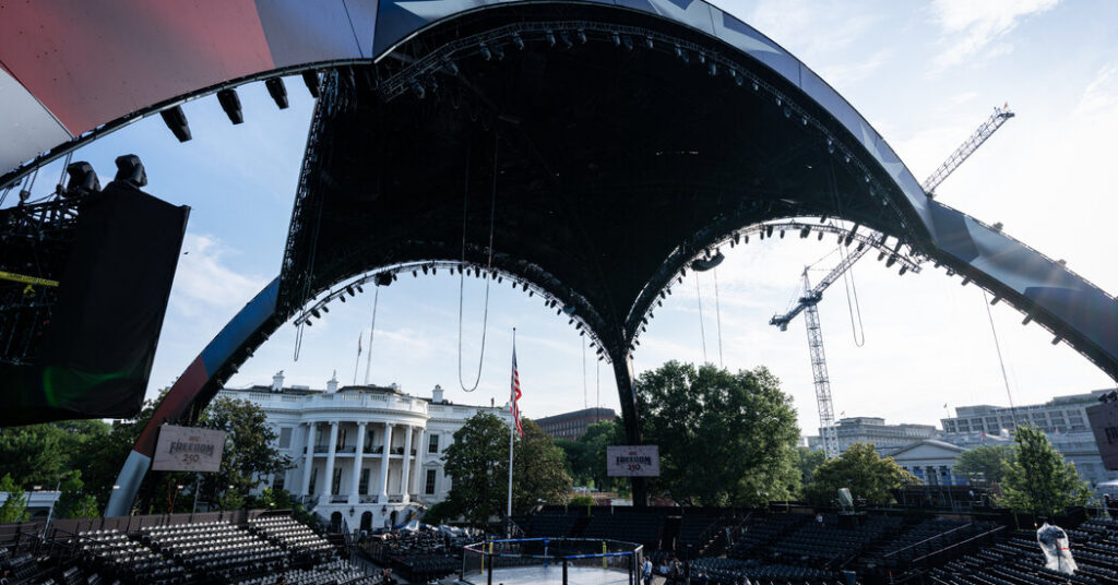 Merger Cleared, David Ellison to Join Trump at U.F.C. Bout