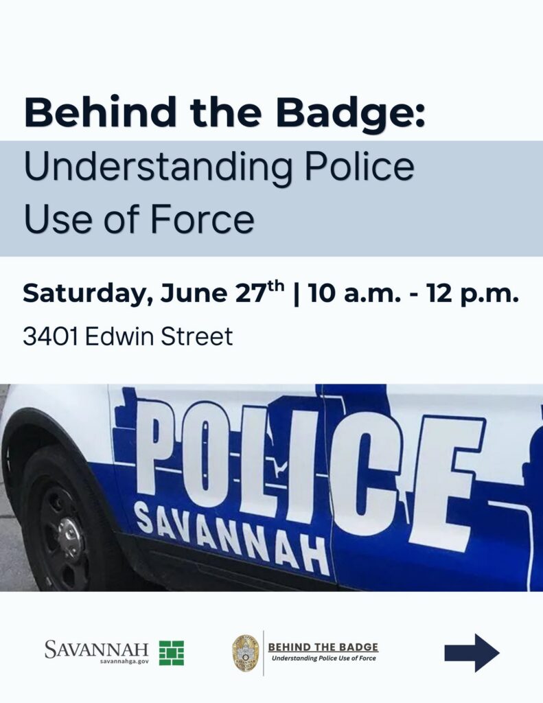 Mayor to Launch New Behind the Badge Initiative Bridging Gap Between Community and Law Enforcement • Savannah Herald Mayor to Launch New Behind the Badge Initiative Bridging Gap Between Community and Law Enforcement • Savannah, GA
