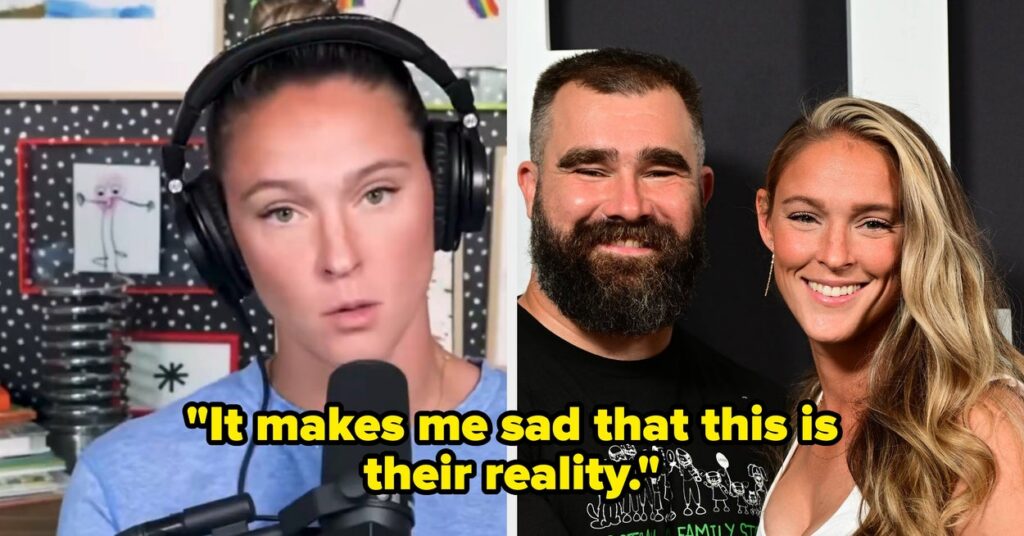 Kylie Kelce Is Being Dragged On Twitter After She Said She’s “Sad” For Her And Jason Kelce’s Kids…. But Here’s What She Was Actually Talking About