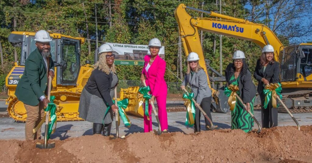 Officials break ground on new Lithia Springs High campus | Douglasville Sentinel Officials break ground on new Lithia Springs High campus | Douglasville Sentinel