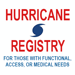Apply Now for the Coastal Health District Hurricane Registry Hurricane Registry for those with functional, access, or medical needs
