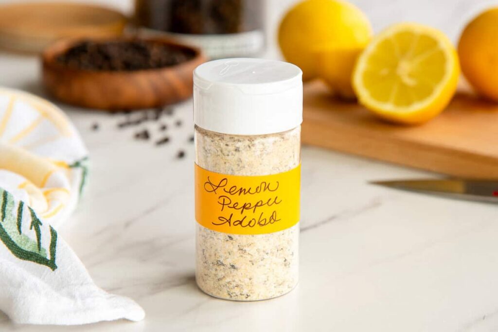 Lemon Pepper Adobo Seasoning (Adobo con Limón y Pimienta)