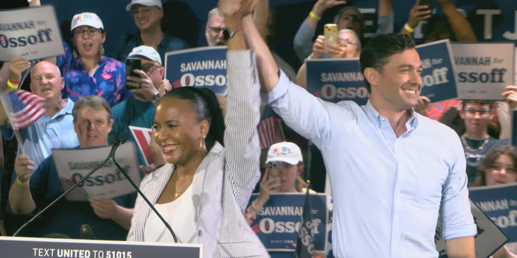 Ossoff, Bottoms rally Savannah supporters ahead of November election