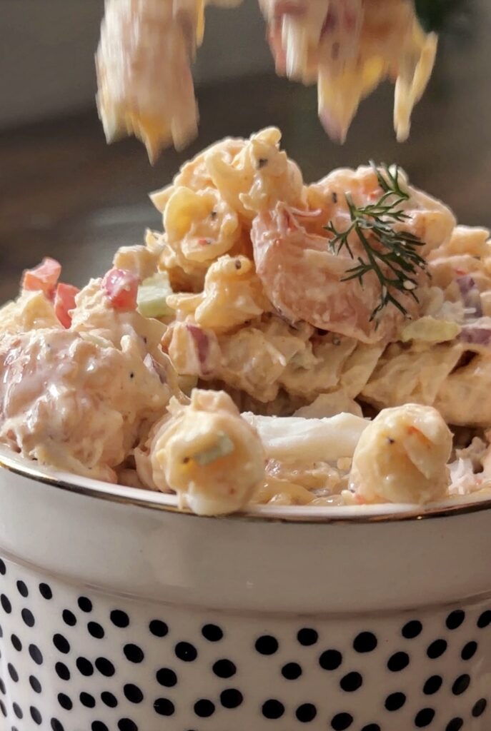 Creamy Seafood Pasta Salad Recipe