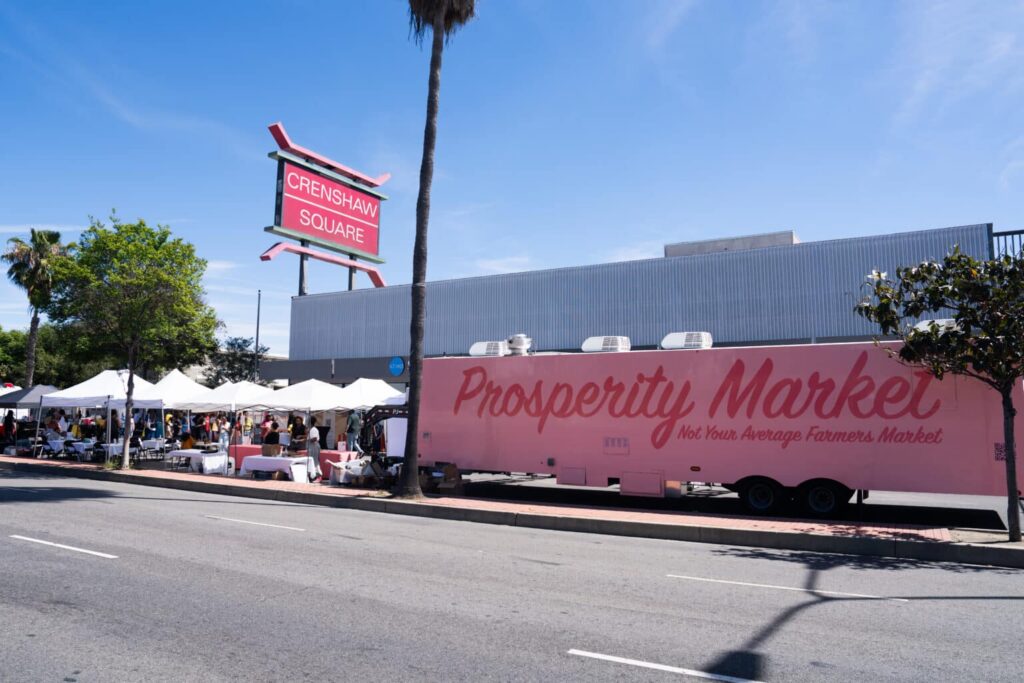 Prosperity Market’s Mobile Food Trailer Expands Mission Prosperity Market mobile food tralier