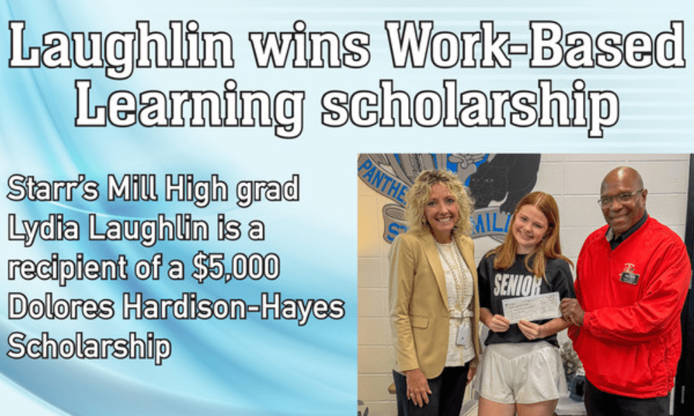 Laughlin wins Work-Based Learning scholarship Laughlin wins Work-Based Learning scholarship