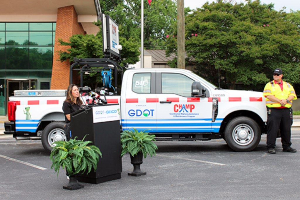Georgia DOT and GEICO partner on CHAMP, HERO programs