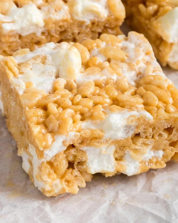 Peanut Butter Rice Krispie Treats peanut butter rice krispie treats