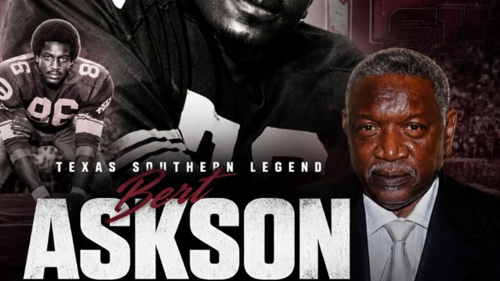 Texas Southern Legend Bert Askson Dies at 80 Texas Southern Legend Bert Askson Dies at 80