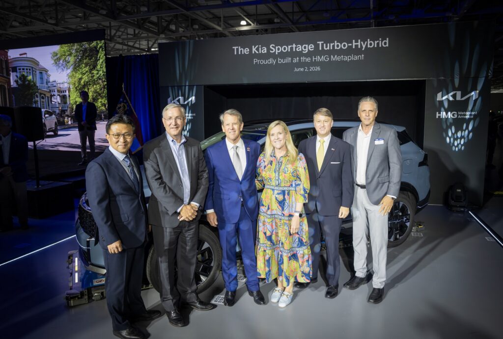 HMGMA and Kia America Celebrate Production of Kia Sportage Hybrid