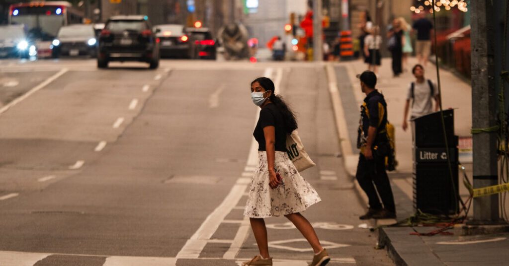 Canada Wildfire Air Pollution and Heat Wave Combo Pose Heightened Health Risks Canada Wildfire Air Pollution and Heat Wave Combo Pose Heightened Health Risks