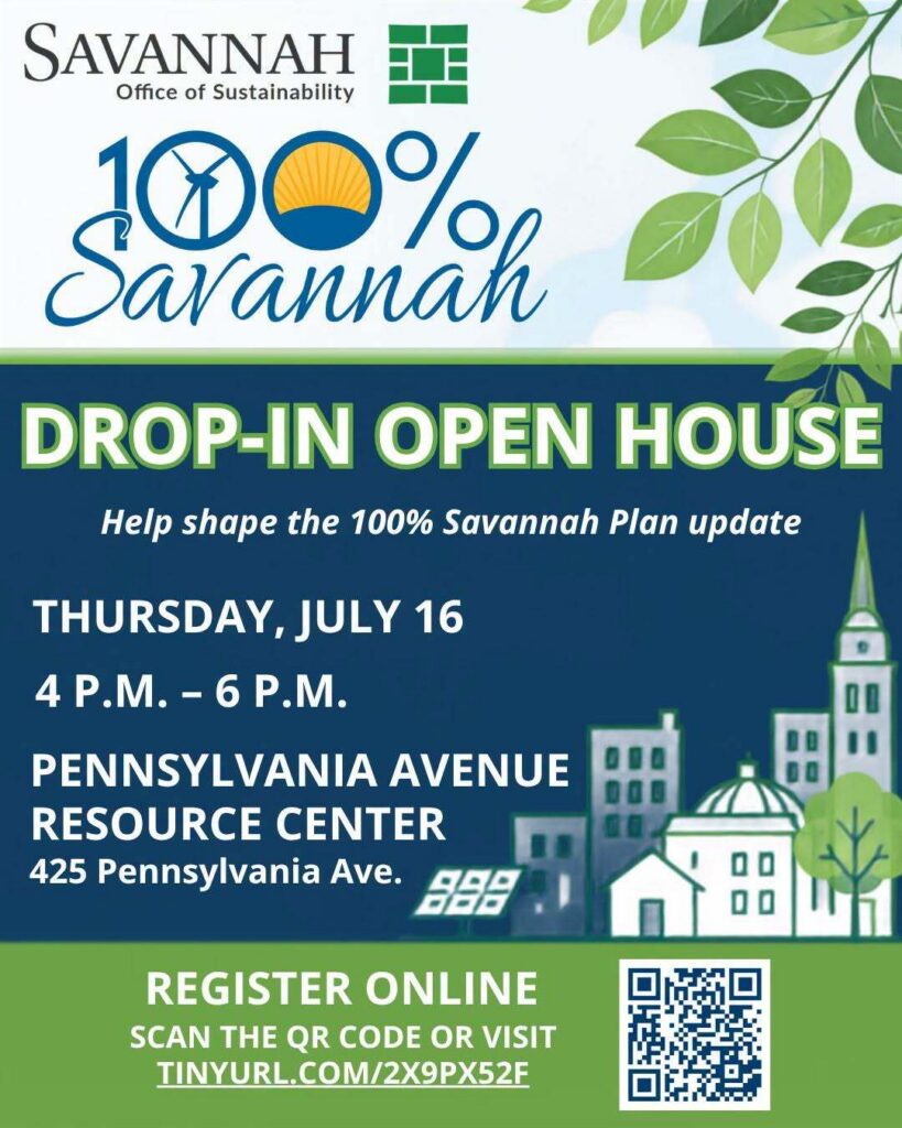 City of Savannah Invites Community to Open House on Feedback Discussion on 100% Savannah Plan • Savannah Herald City of Savannah Invites Community to Open House on Feedback Discussion on 100% Savannah Plan • Savannah, GA