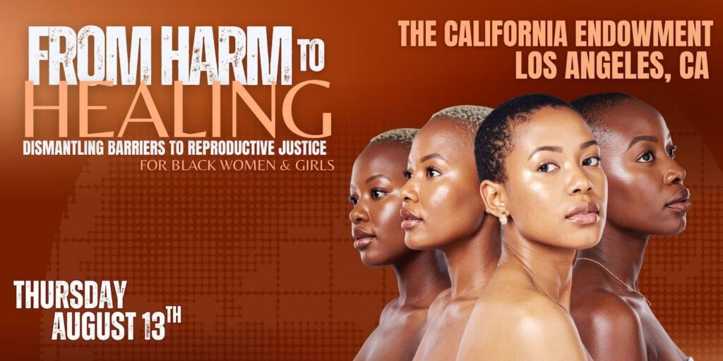 Black Women for Wellness to Host 27th Annual Reproductive Justice Conference on Thursday, August 13, 2026 in Los Angeles, California 27th Annual Reproductive Justice Conference Event Flyer
