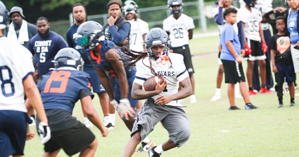 Spalding opens full-pads camp with focus on mental and physical toughness | Friday Night Lights Spalding opens full-pads camp with focus on mental and physical toughness | Friday Night Lights