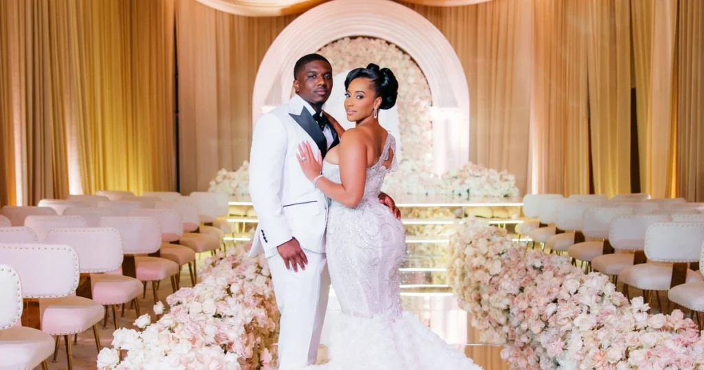 Bridal Bliss: Inside Devin Singletary & Toyonnie Smith’s Miami Wedding Bridal Bliss: Inside Devin Singletary & Toyonnie Smith's Miami Wedding