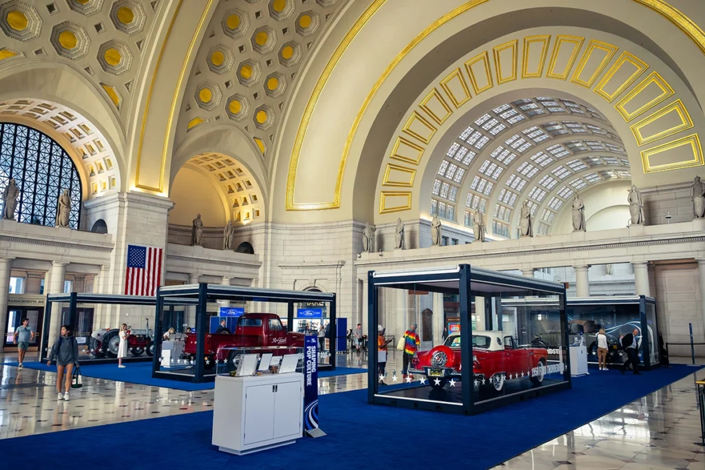 Driving America Forward: Ford’s Legacy Rolls into D.C.’s Union Station Driving America Forward: Ford's Legacy Rolls into D.C.’s Union Station