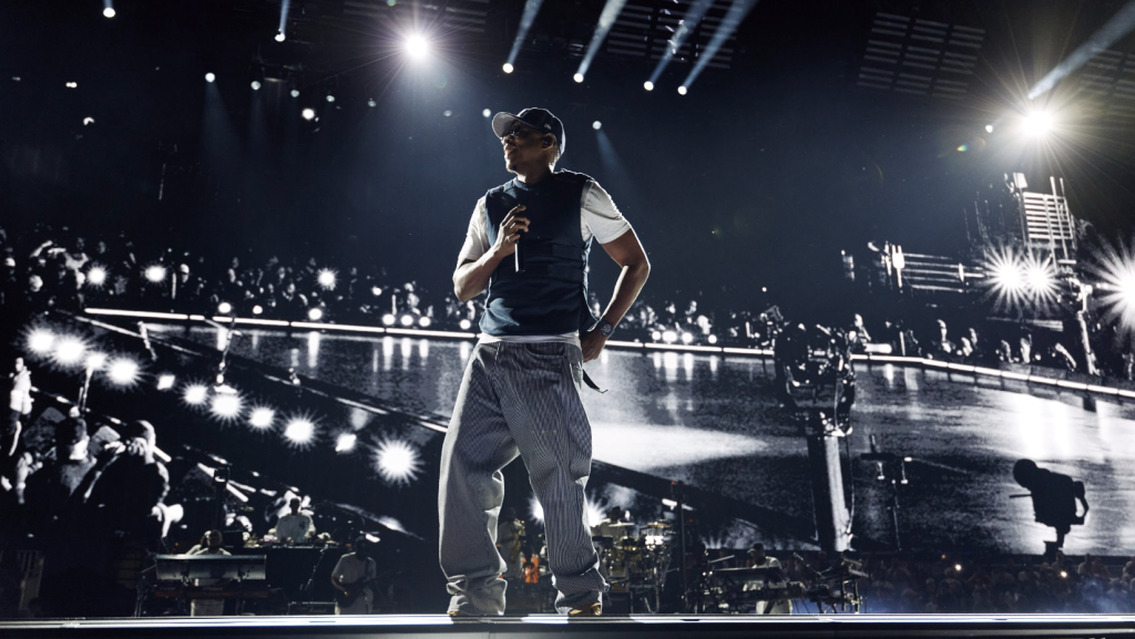 Jay-Z Brings Out Eminem, Pharrell on Night 2 at Yankee Stadium: Photos Jay-Z Brings Out Eminem, Pharrell on Night 2 at Yankee Stadium: Photos