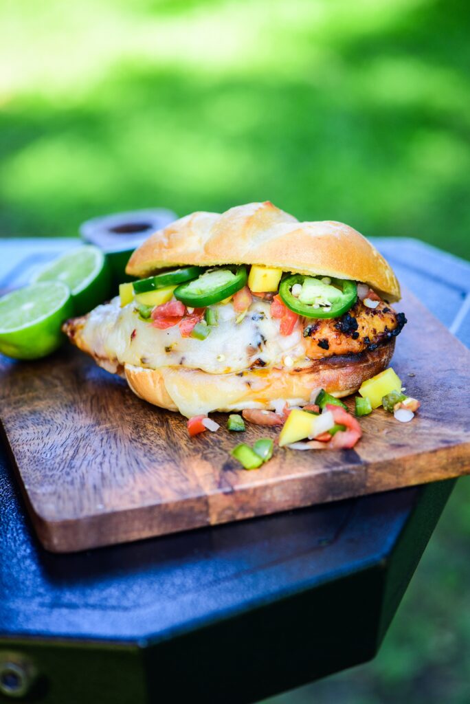 Sweet & Spicy Grilled Chicken Sandwich