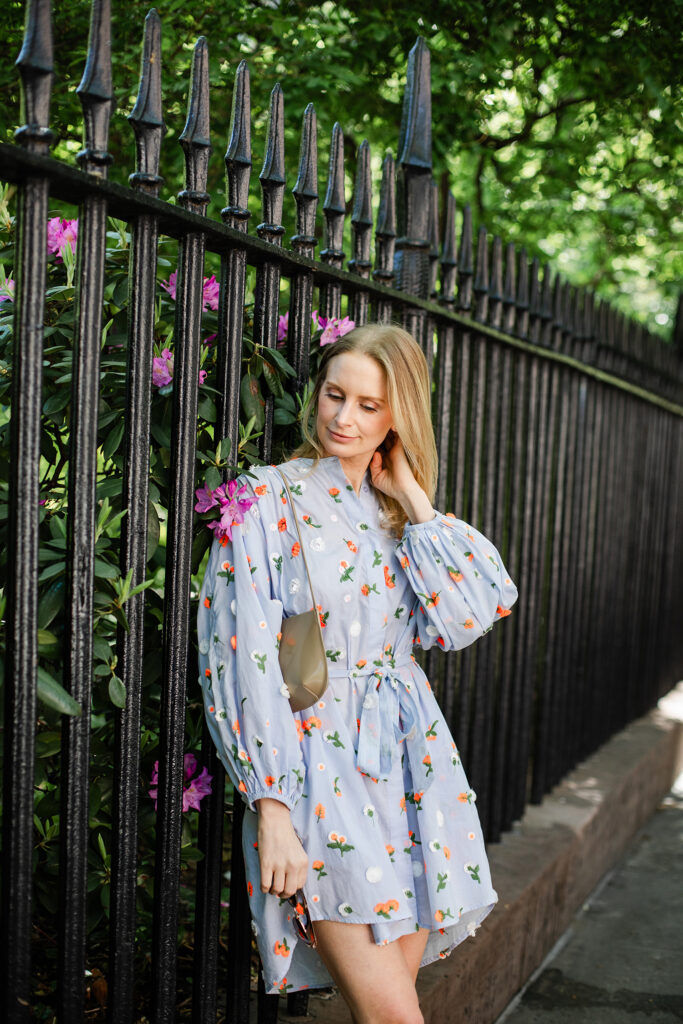 MEET MIKO! PLUS, AN EASY SUNDRESS FOR SUMMER MERRITT BECK IN AN ESSENTIEL ANTWERP DRESS IN GRAMERCY PARK