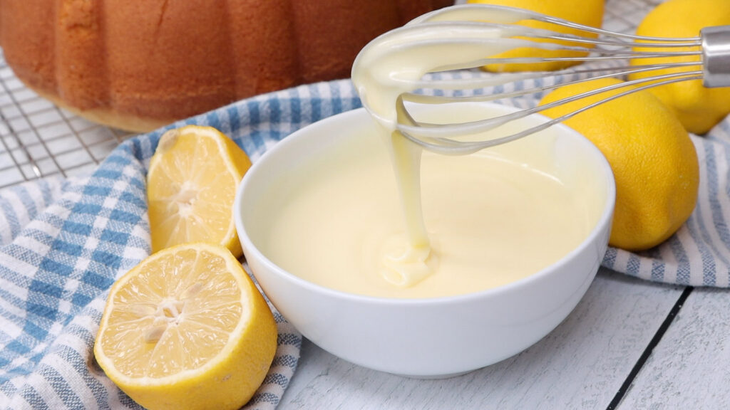 The Best Lemon Glaze Recipe (Smooth, Buttery, Sweet, Tart) Smooth, buttery lemon glaze ready to use