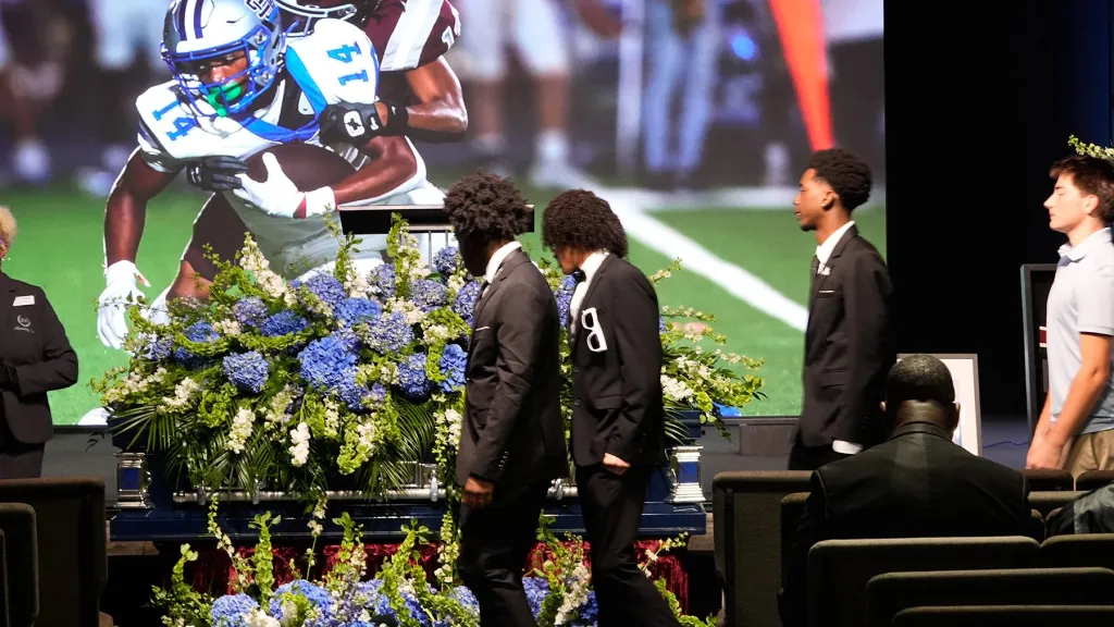 Nolan Wells’ Grieving Parents Speak At His Funeral Nolan Wells’ Grieving Parents Speak At His Funeral