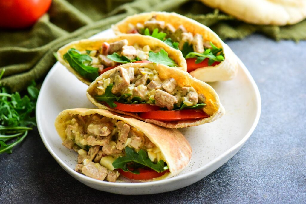 Fresh Tuna Salad Pitas | Dude That Cookz