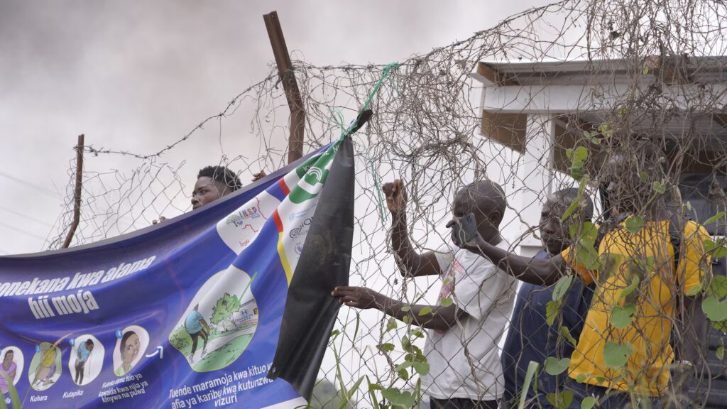 Workers at an Ebola treatment center in Congo strike over unpaid salaries and bonuses Workers at an Ebola treatment center in Congo strike over unpaid salaries and bonuses