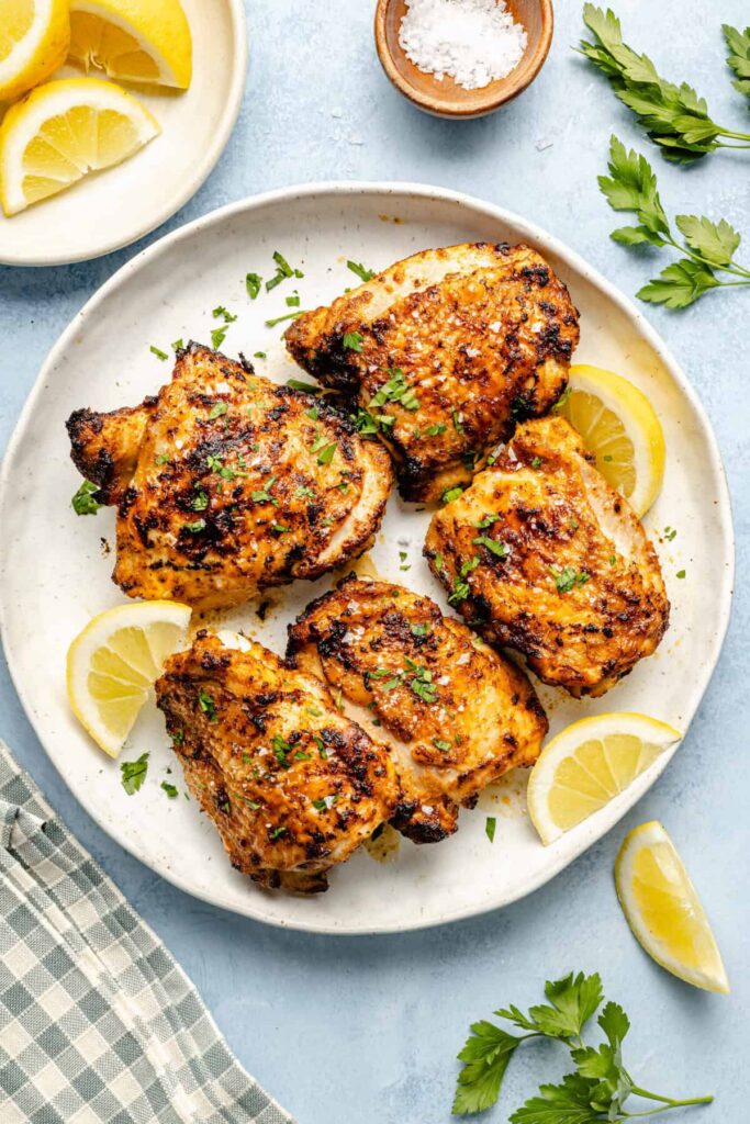 Air Fryer Chicken Thighs – All the Healthy Things