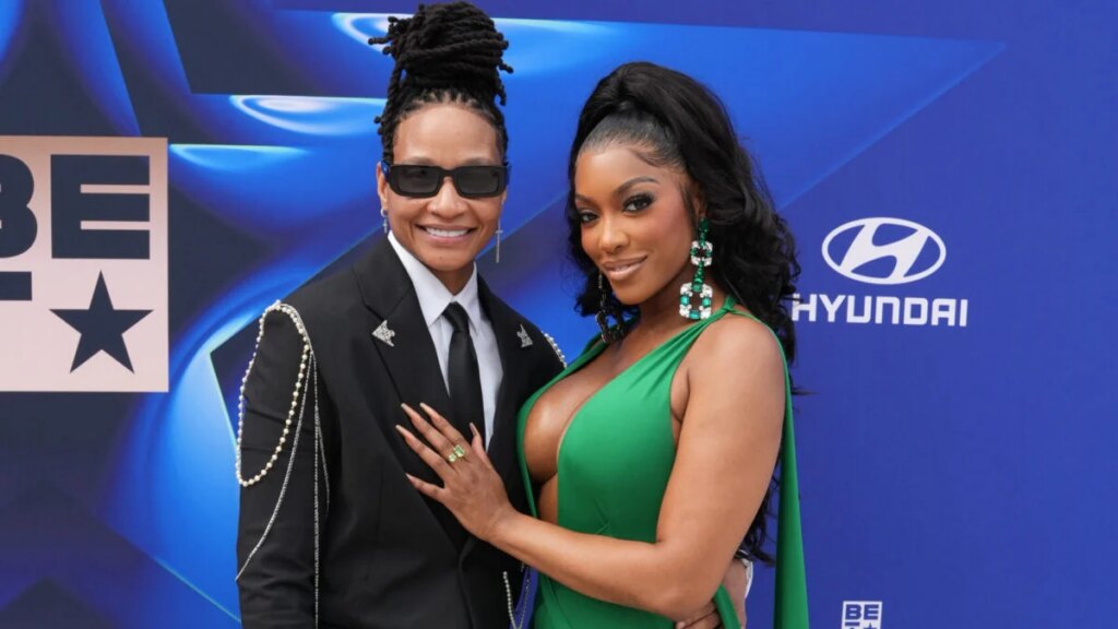 Porsha Williams and Sway McKinney celebrate relationship milestone Porsha Williams and Sway McKinney celebrate relationship milestone
