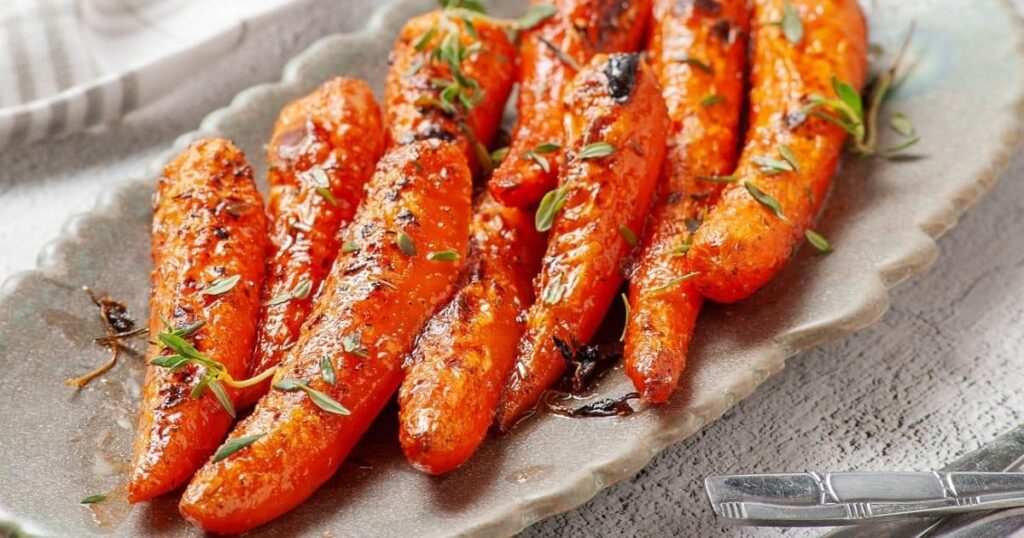 Glazed Carrots with Maple Syrup