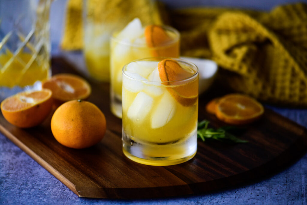 Fresh Orange Crush Cocktail | Dude That Cookz