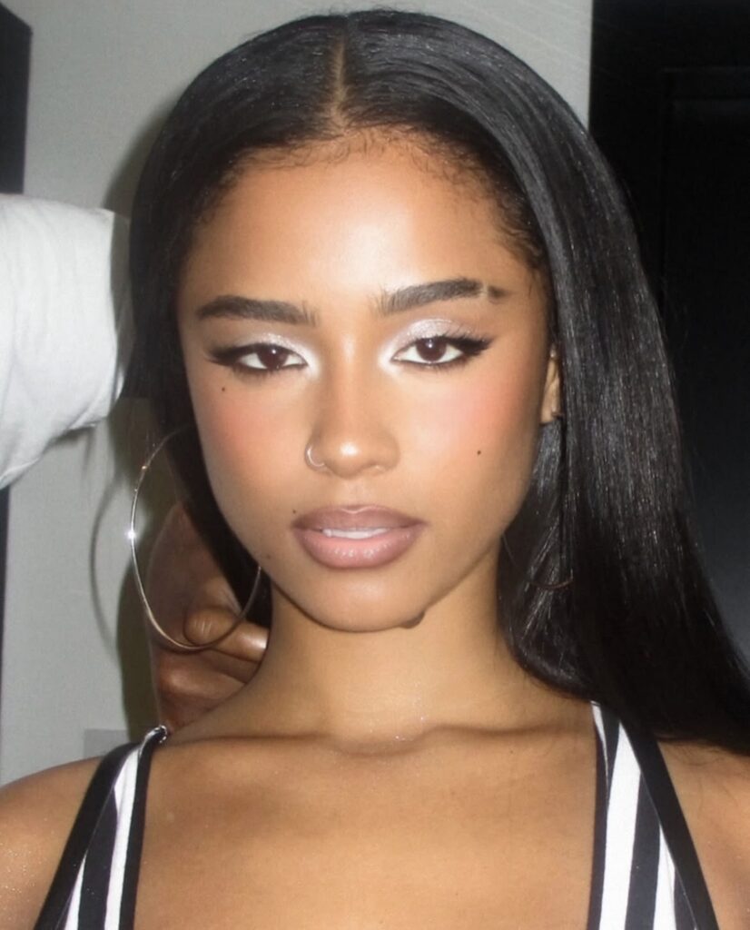 Tyla’s Large Hoop Earrings—Chic, Effortless Style