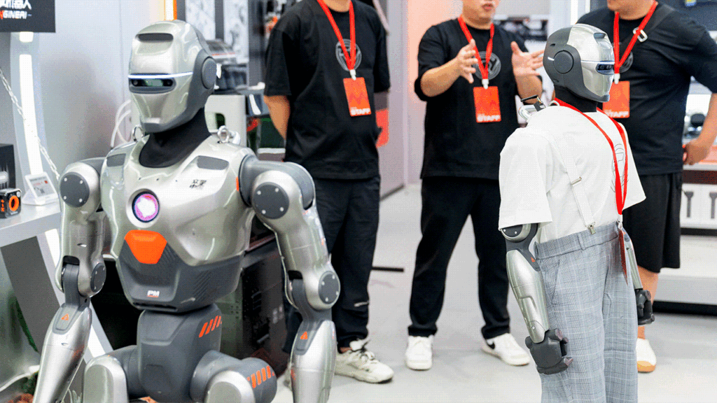 Humanoid robot kicks child during public show in viral safety clips Humanoid robot kicks child during public show in viral safety clips