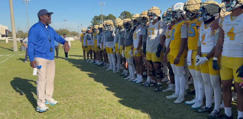 Marshall Faulk: Southern ‘cannot beat yourself’ after loss to Alabama State Photo: Faulk Media/YouTube