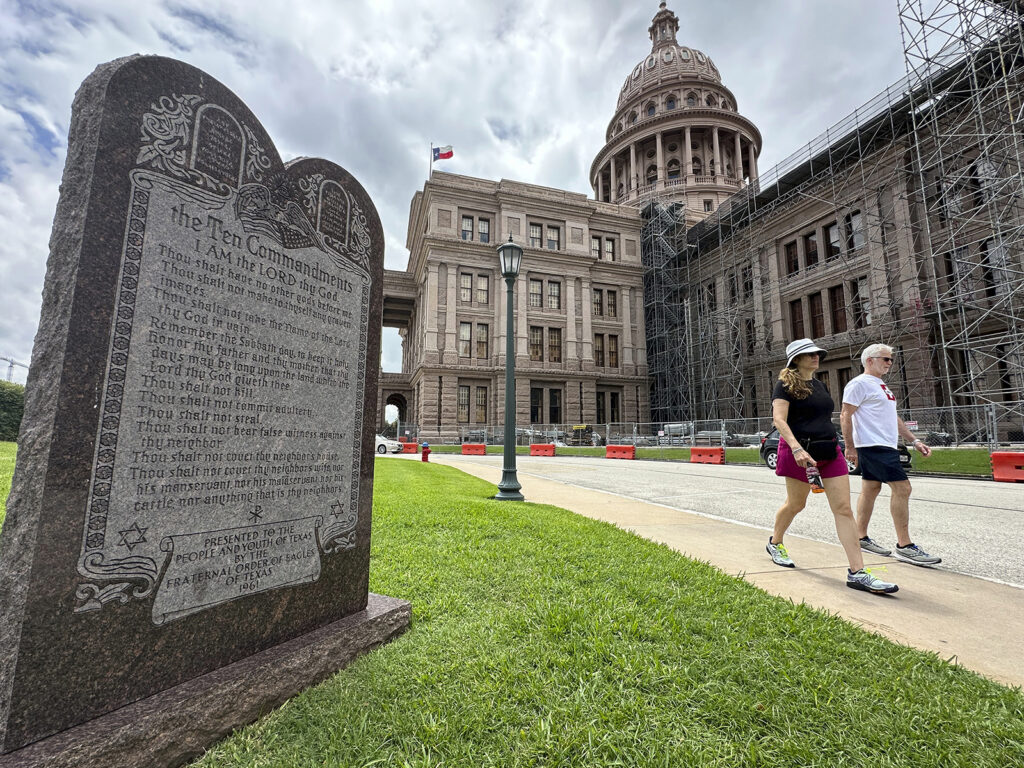 Houston mothers challenge Texas Ten Commandments law under state religious freedom protections Houston mothers challenge Texas Ten Commandments law under state religious freedom protections
