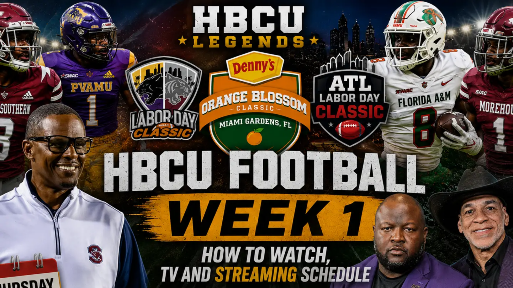 HBCU Football Week 1: How to Watch, TV and Streaming Schedule