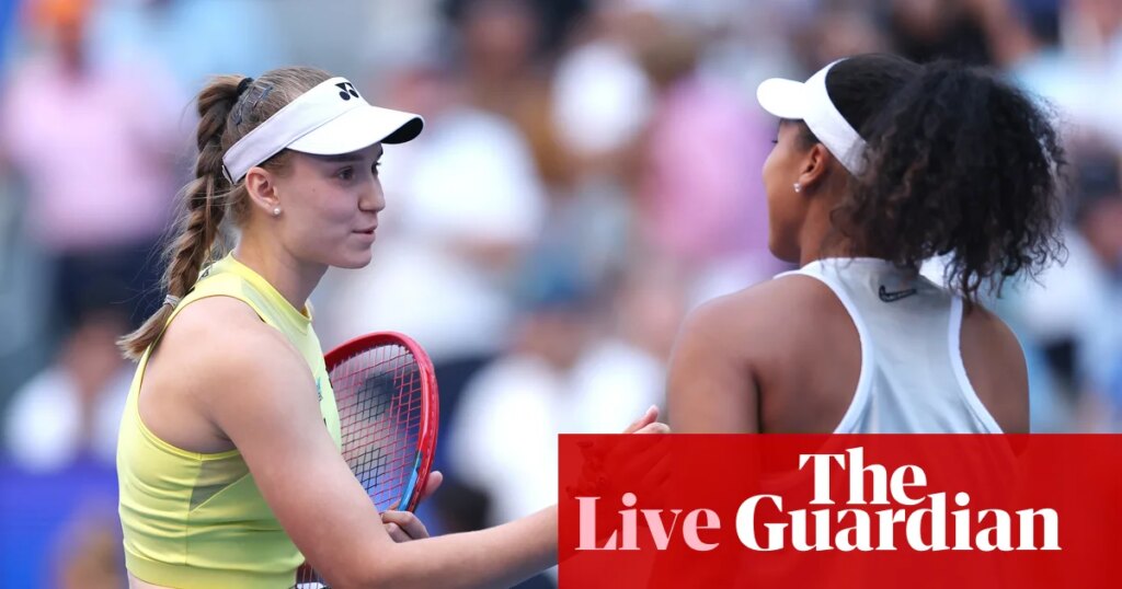 US Open tennis 2026: Rybakina brushes aside Osaka, Zheng stuns Swiatek, and more on day nine – as it happened | US Open Tennis 2026