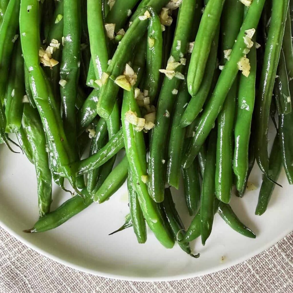 Sautéed Haricots Verts with Garlic (French Green Beans)