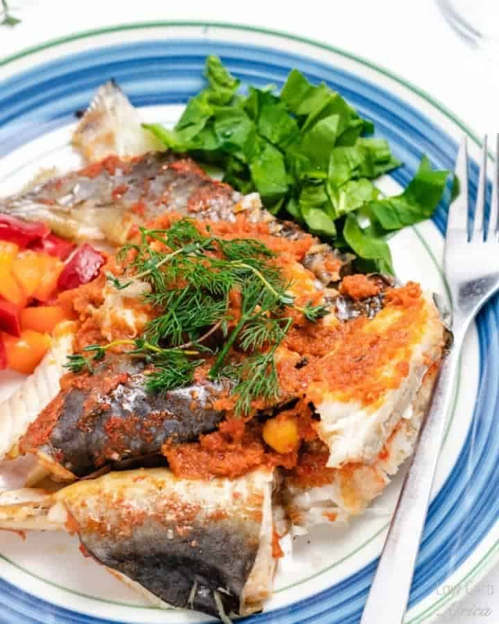 Spicy Baked Whole Catfish Recipe