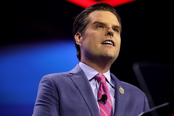 Matt Gaetz: The Man Who Almost Became Attorney General Matt Gaetz: The Man Who Almost Became Attorney General